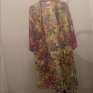 Tropical kimono